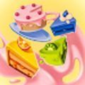 将蛋糕片按颜色轻扫合并(Cake Lovers)